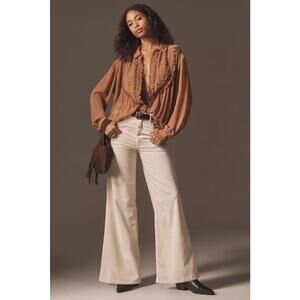 Anthropologie x Pilcro - Wide Leg Corduroy Pants, Size 16W